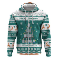 Sanitizer Merry Christmas Hoodie Xmas Holiday Patterns - Wonder Print Shop