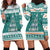 Sanitizer Merry Christmas Hoodie Dress Xmas Holiday Patterns - Wonder Print Shop