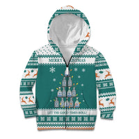 Sanitizer Merry Christmas Kid Hoodie Xmas Holiday Patterns - Wonder Print Shop