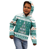 Sanitizer Merry Christmas Kid Hoodie Xmas Holiday Patterns - Wonder Print Shop