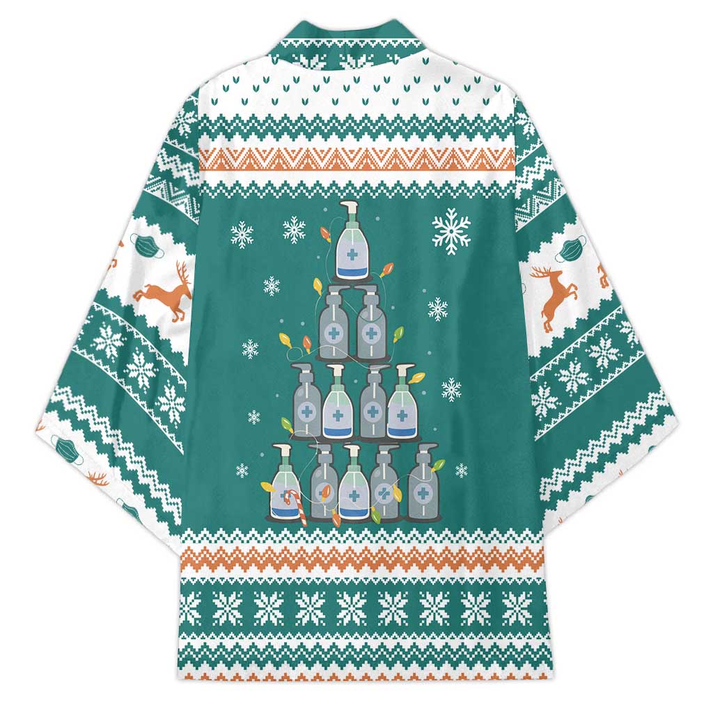 Sanitizer Merry Christmas Kimono Xmas Holiday Patterns - Wonder Print Shop