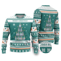 Sanitizer Merry Christmas Ugly Christmas Sweater Xmas Holiday Patterns - Wonder Print Shop