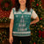 Sanitizer Merry Christmas Knitted V-Neck Vest Xmas Holiday Patterns - Wonder Print Shop