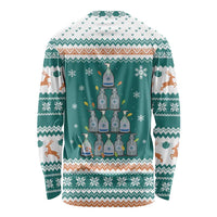 Sanitizer Merry Christmas Long Sleeve Shirt Xmas Holiday Patterns - Wonder Print Shop
