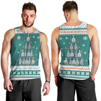 Sanitizer Merry Christmas Men Tank Top Xmas Holiday Patterns - Wonder Print Shop