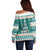 Sanitizer Merry Christmas Off Shoulder Sweater Xmas Holiday Patterns - Wonder Print Shop