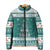 Sanitizer Merry Christmas Padded Jacket Xmas Holiday Patterns - Wonder Print Shop
