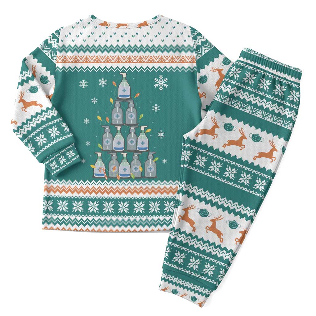 Sanitizer Merry Christmas Pajama Set Xmas Holiday Patterns - Wonder Print Shop