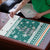 Sanitizer Merry Christmas Puzzle Xmas Holiday Patterns - Wonder Print Shop