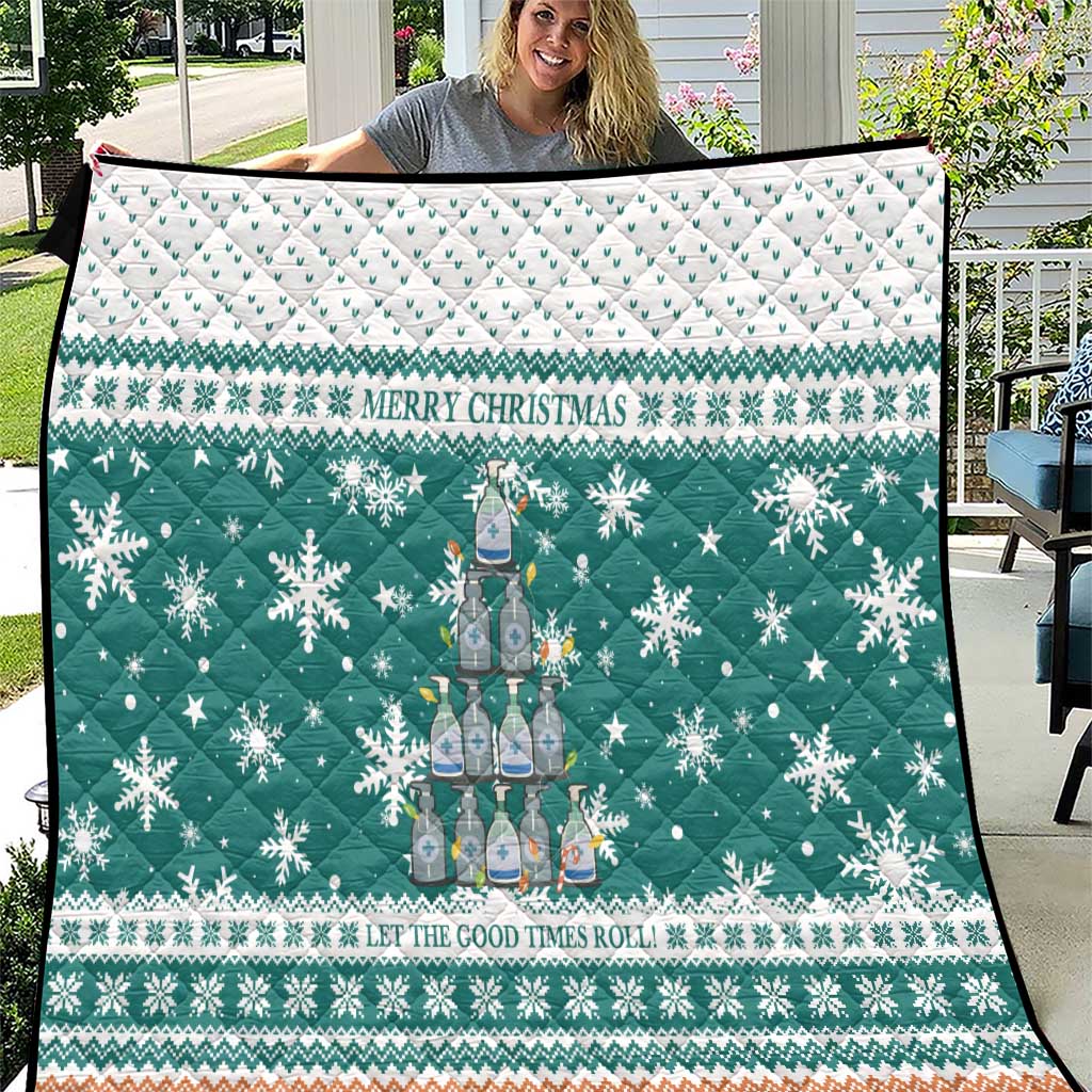 Sanitizer Merry Christmas Quilt Xmas Holiday Patterns - Wonder Print Shop