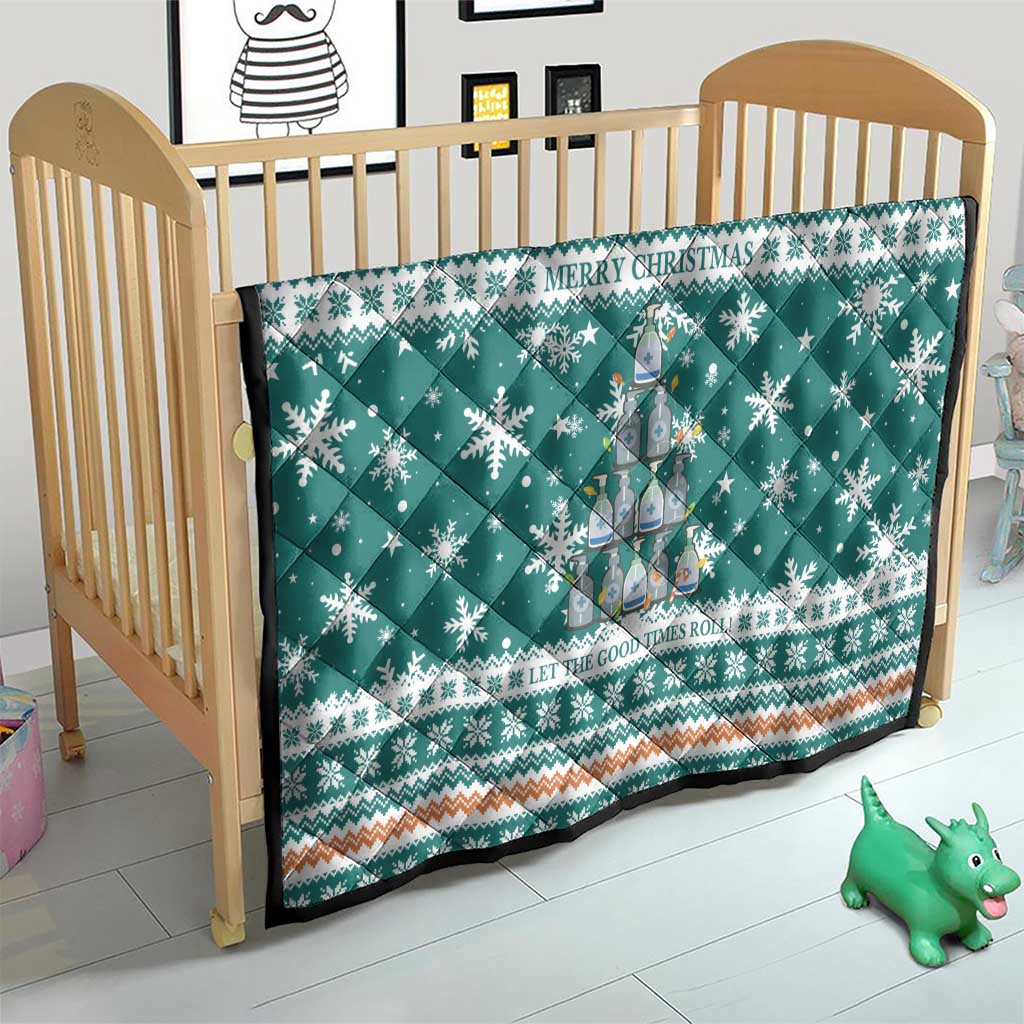 Sanitizer Merry Christmas Quilt Xmas Holiday Patterns - Wonder Print Shop