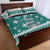 Sanitizer Merry Christmas Quilt Bed Set Xmas Holiday Patterns - Wonder Print Shop