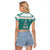 Sanitizer Merry Christmas Raglan Cropped T Shirt Xmas Holiday Patterns - Wonder Print Shop