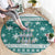 Sanitizer Merry Christmas Round Carpet Xmas Holiday Patterns - Wonder Print Shop