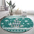 Sanitizer Merry Christmas Round Carpet Xmas Holiday Patterns - Wonder Print Shop