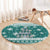 Sanitizer Merry Christmas Round Carpet Xmas Holiday Patterns - Wonder Print Shop
