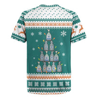 Sanitizer Merry Christmas Rugby Jersey Xmas Holiday Patterns - Wonder Print Shop