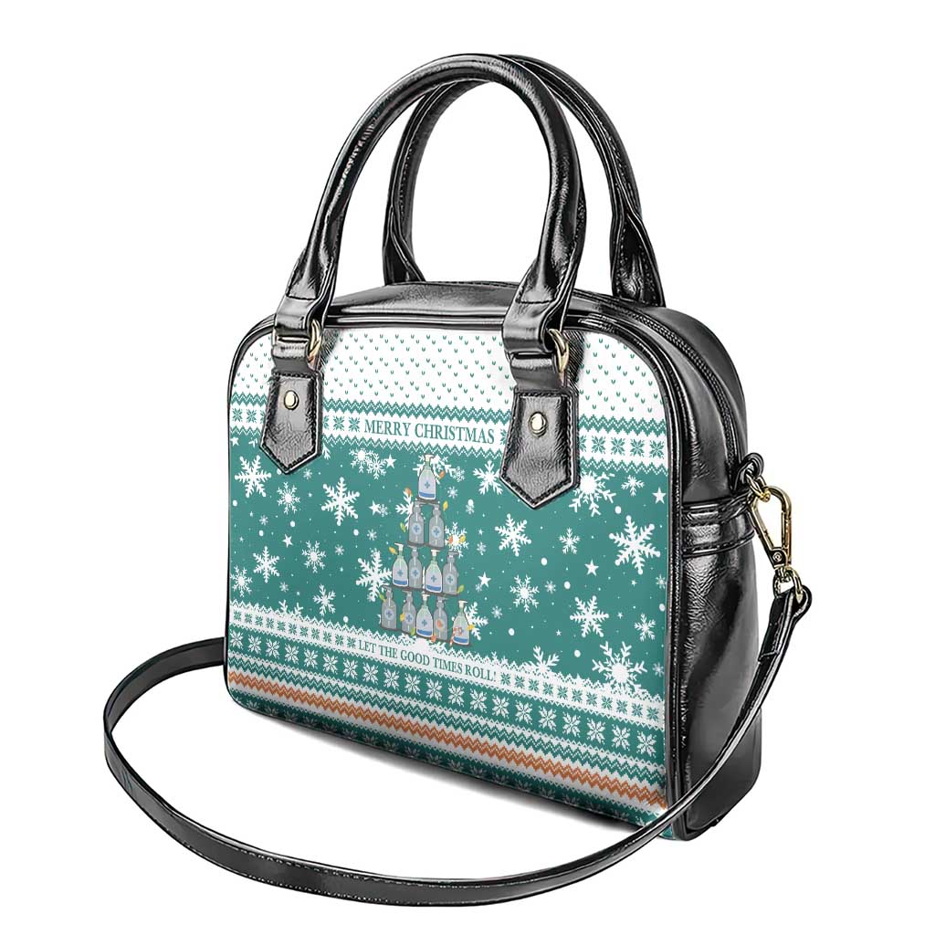 Sanitizer Merry Christmas Shoulder Handbag Xmas Holiday Patterns - Wonder Print Shop