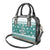 Sanitizer Merry Christmas Shoulder Handbag Xmas Holiday Patterns - Wonder Print Shop