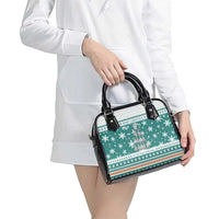 Sanitizer Merry Christmas Shoulder Handbag Xmas Holiday Patterns - Wonder Print Shop