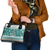 Sanitizer Merry Christmas Shoulder Handbag Xmas Holiday Patterns - Wonder Print Shop