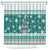 Sanitizer Merry Christmas Shower Curtain Xmas Holiday Patterns - Wonder Print Shop