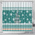 Sanitizer Merry Christmas Shower Curtain Xmas Holiday Patterns - Wonder Print Shop