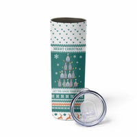 Sanitizer Merry Christmas Skinny Tumbler Xmas Holiday Patterns - Wonder Print Shop