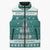 Sanitizer Merry Christmas Sleeveless Puffer Jacket Xmas Holiday Patterns - Wonder Print Shop