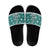Sanitizer Merry Christmas Slide Sandals Xmas Holiday Patterns - Wonder Print Shop