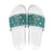 Sanitizer Merry Christmas Slide Sandals Xmas Holiday Patterns - Wonder Print Shop