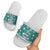 Sanitizer Merry Christmas Slide Sandals Xmas Holiday Patterns - Wonder Print Shop