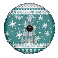 Sanitizer Merry Christmas Spare Tire Cover Xmas Holiday Patterns - Wonder Print Shop