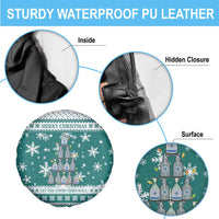 Sanitizer Merry Christmas Spare Tire Cover Xmas Holiday Patterns - Wonder Print Shop