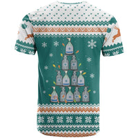 Sanitizer Merry Christmas T Shirt Xmas Holiday Patterns - Wonder Print Shop