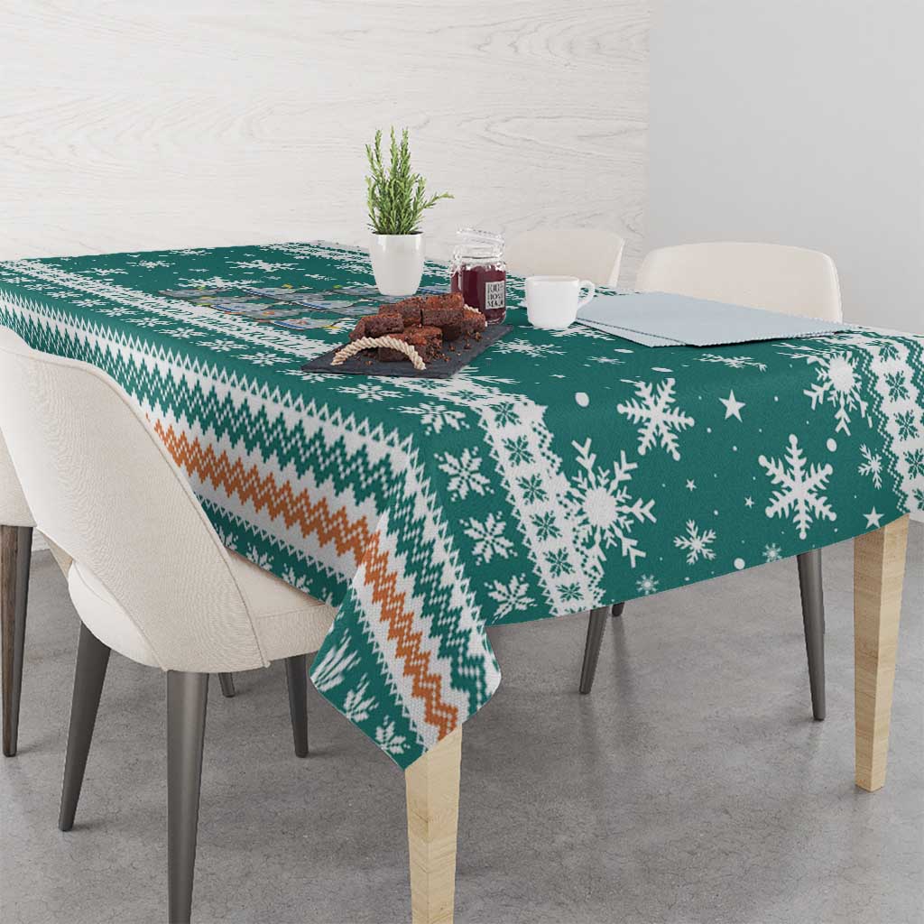 Sanitizer Merry Christmas Tablecloth Xmas Holiday Patterns - Wonder Print Shop