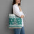 Sanitizer Merry Christmas Tote Bag Xmas Holiday Patterns - Wonder Print Shop