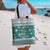 Sanitizer Merry Christmas Tote Bag Xmas Holiday Patterns - Wonder Print Shop