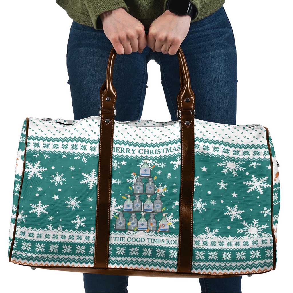 Sanitizer Merry Christmas Travel Bag Xmas Holiday Patterns - Wonder Print Shop