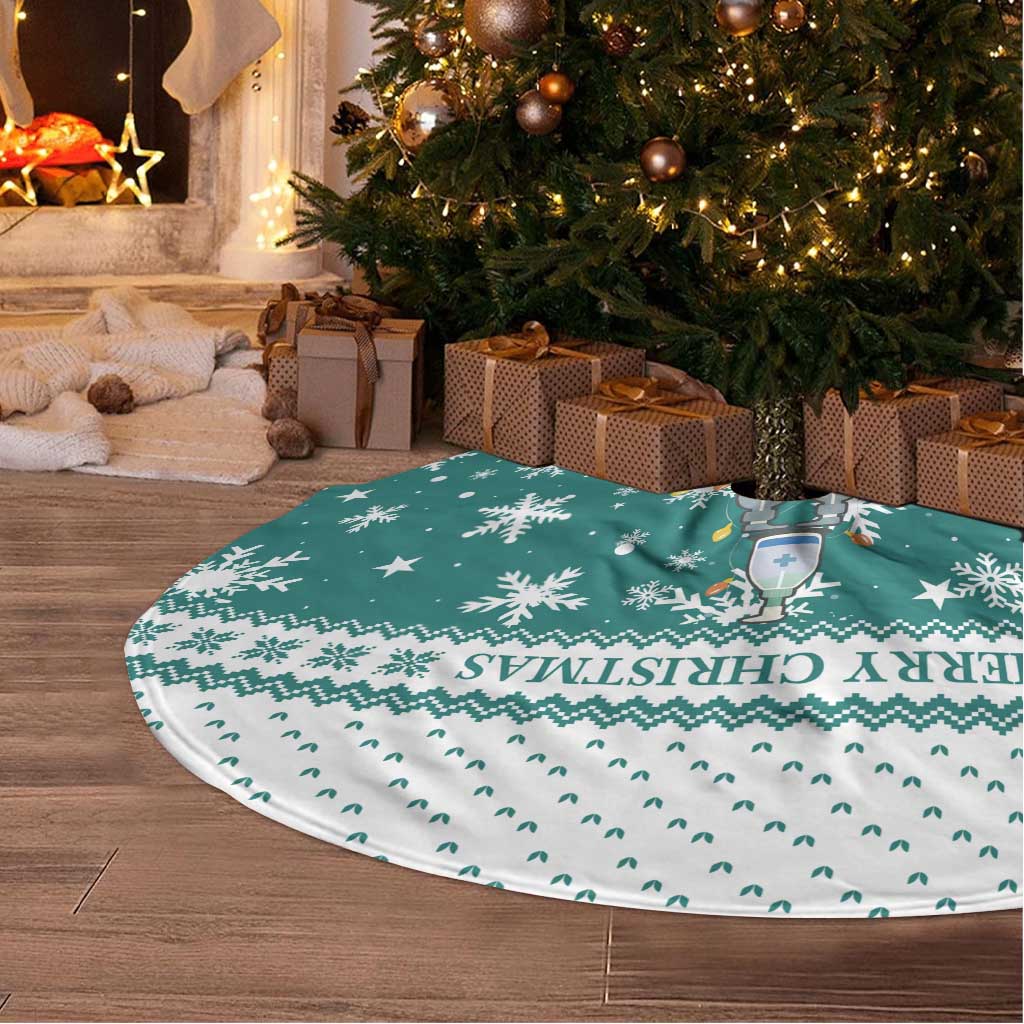 Sanitizer Merry Christmas Tree Skirt Xmas Holiday Patterns - Wonder Print Shop