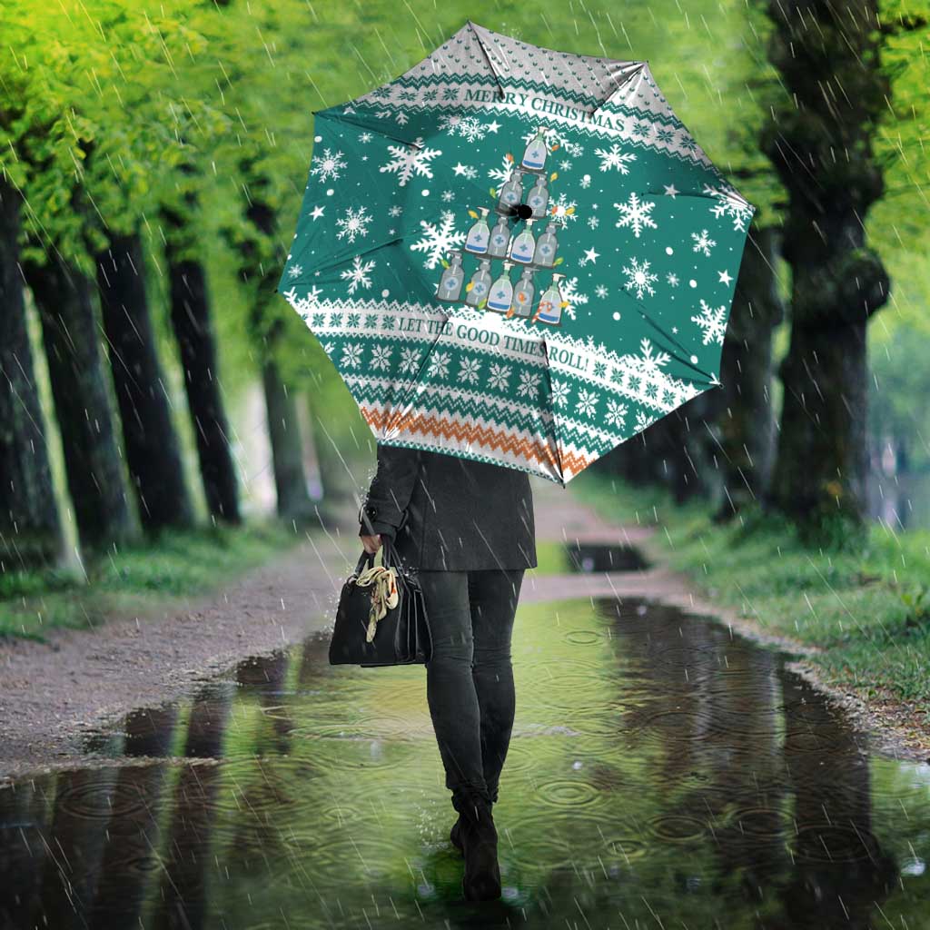 Sanitizer Merry Christmas Umbrella Xmas Holiday Patterns - Wonder Print Shop