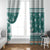 Sanitizer Merry Christmas Window Curtain Xmas Holiday Patterns - Wonder Print Shop