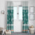 Sanitizer Merry Christmas Window Curtain Xmas Holiday Patterns - Wonder Print Shop