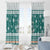 Sanitizer Merry Christmas Window Curtain Xmas Holiday Patterns - Wonder Print Shop
