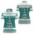 Sanitizer Merry Christmas Women Polo Shirt Xmas Holiday Patterns - Wonder Print Shop