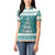 Sanitizer Merry Christmas Women Polo Shirt Xmas Holiday Patterns - Wonder Print Shop