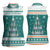 Sanitizer Merry Christmas Women Sleeveless Polo Shirt Xmas Holiday Patterns - Wonder Print Shop