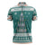 Sanitizer Merry Christmas Zipper Polo Shirt Xmas Holiday Patterns - Wonder Print Shop