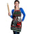 Santa And Motor Christmas Apron Xmas Holiday Patterns - Wonder Print Shop