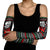 Santa And Motor Christmas Arm Sleeves Xmas Holiday Patterns - Wonder Print Shop